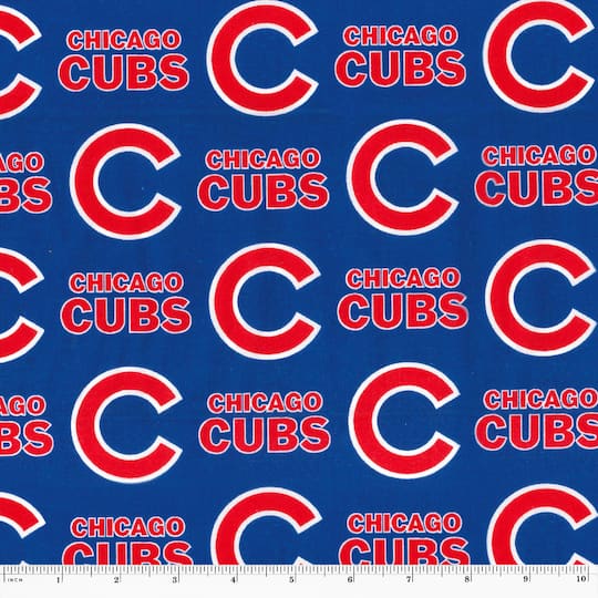 MLB Chicago Cubs Cotton Fabric